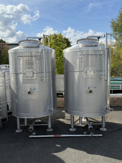 1.310 Liter Edelstahl Cip-Beh&auml;lter, Cip-Anlage