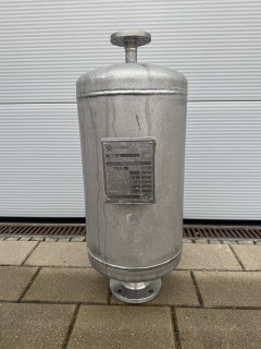 47 Liter Druckbehälter, V4A, Edelstahl