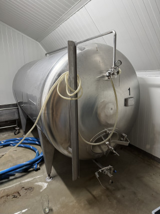 5.125 Liter Edelstahl Lagertank Biertank