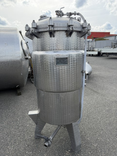 510 Liter Edelstahlbeh&auml;lter heizbar