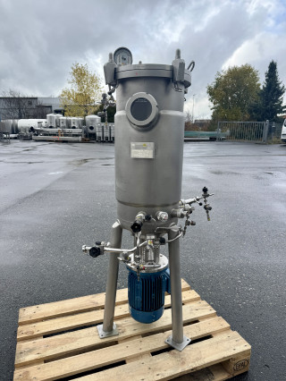 72 Liter Prozessbehälter, Rührwerksbehälter, Pharmazie, temperierbar, V4A