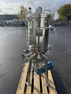 72 Liter Prozessbehälter, Rührwerksbehälter, Pharma, temperierbar, V4A