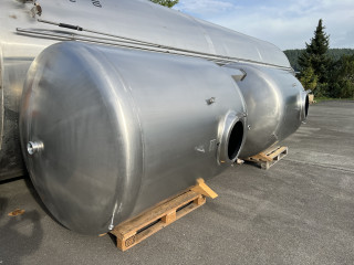 3.404 Liter Edelstahl Drucktank, 2 bar