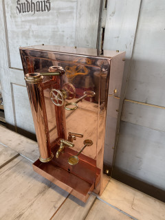 Spindelstation Sudhaus in Kupfer